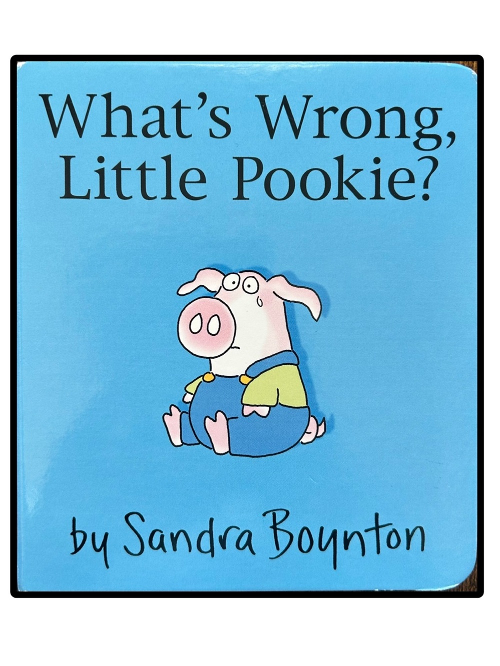 What’s Wrong Little Pookie Board Book by Sandra Boynton